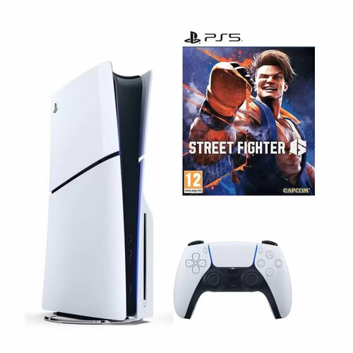 Игровая приставка Sony PlayStation 5 Slim Blu-ray CFI-2000A с игрой Street Fighter VI 5499900₽
