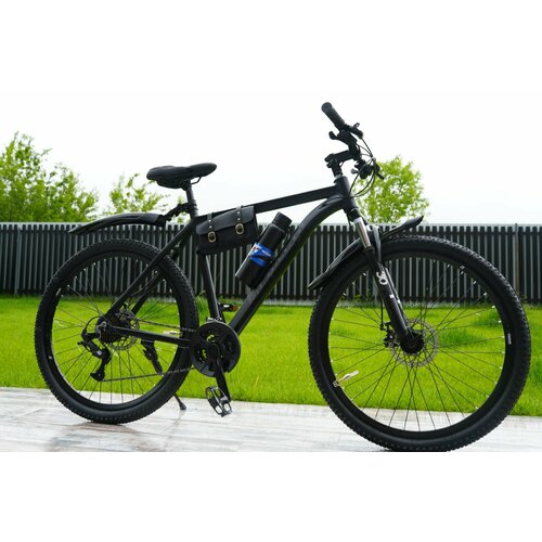 Велосипед 275 Richiesto алюминиевая рама 21 Горный ВзрослыйПодростковый Лёгкий чёрный 26100₽