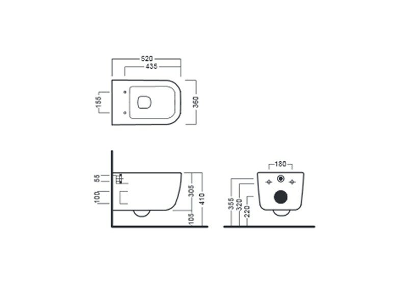 Крышка-сиденье Hatria Bianca Y1VB01 с микролифтом - фото №6