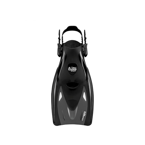 Tusa Ласты Tusa Sport UF-21 L 40-46, чёрный-синий металик для дайвинга
