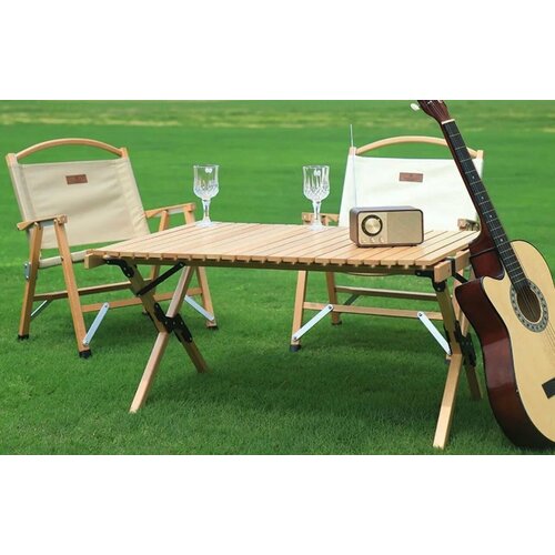 Стол туристический Gravitero, для пикника, из стали, бежевый