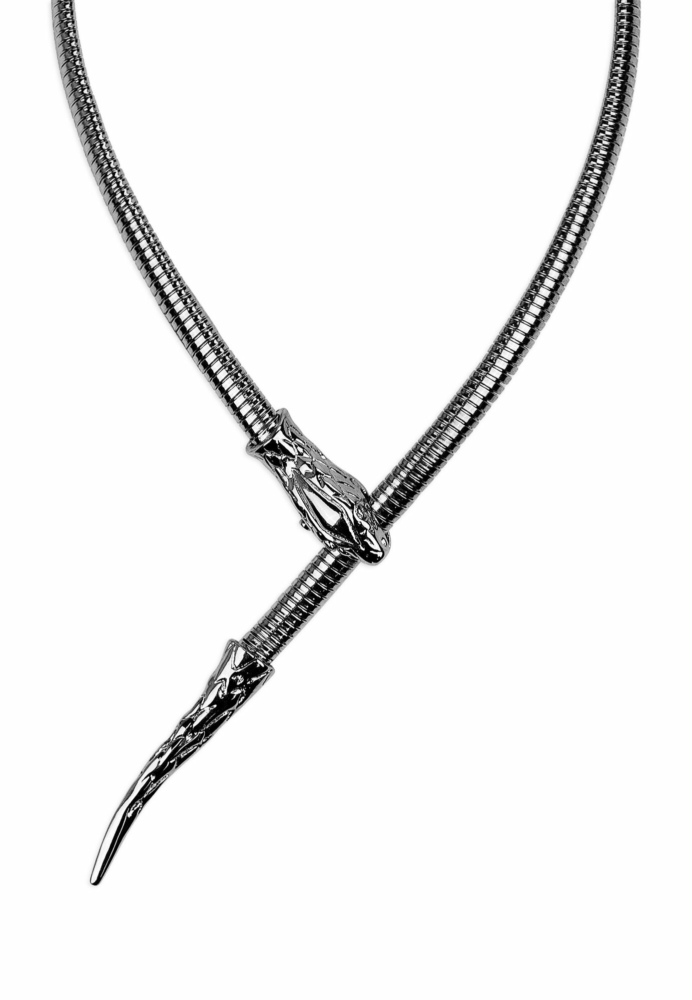 Колье YAROSLAVNA, длина 38 см, серебристый — фото 1