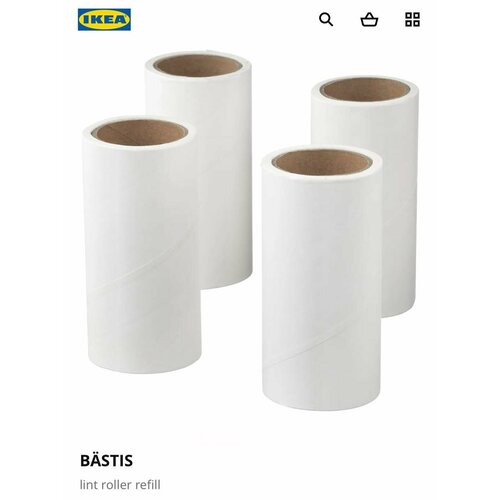 Сменные ролики IKEA Bastis Икеа Бэстис 4шт 1090₽