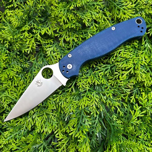Складной нож Steelclaw Боец-2 сталь D2, рукоять синий G10, вес 110 грамм