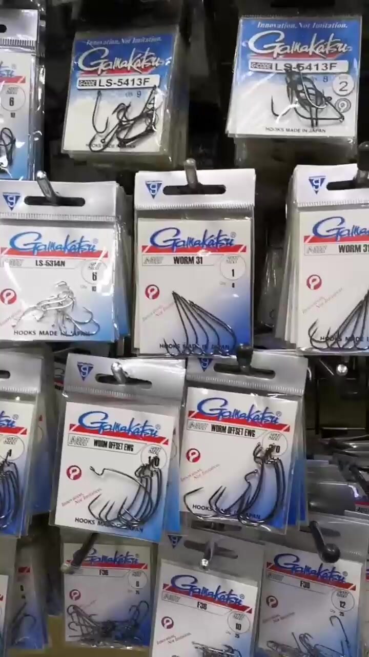 Крючок Gamakatsu Hook LS-5413F №6 (10шт) — фото 1