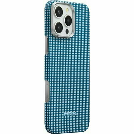 Чехол PITAKA Ultra-Slim Case для iPhone 16 Pro Max 6.9", цвет синий (Ocean Blue) — фото 1