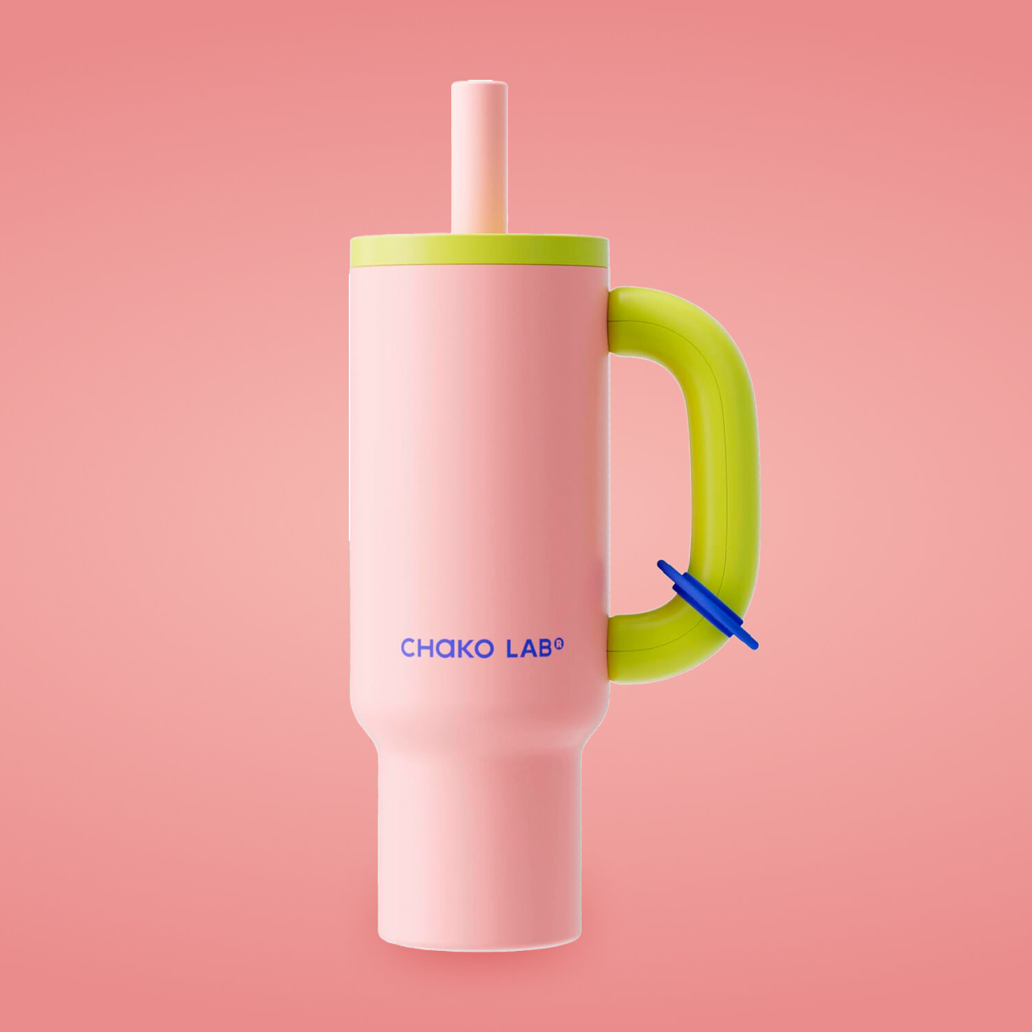 Chako Lab, Термокружка для воды, 1000 мл (Розовый)
