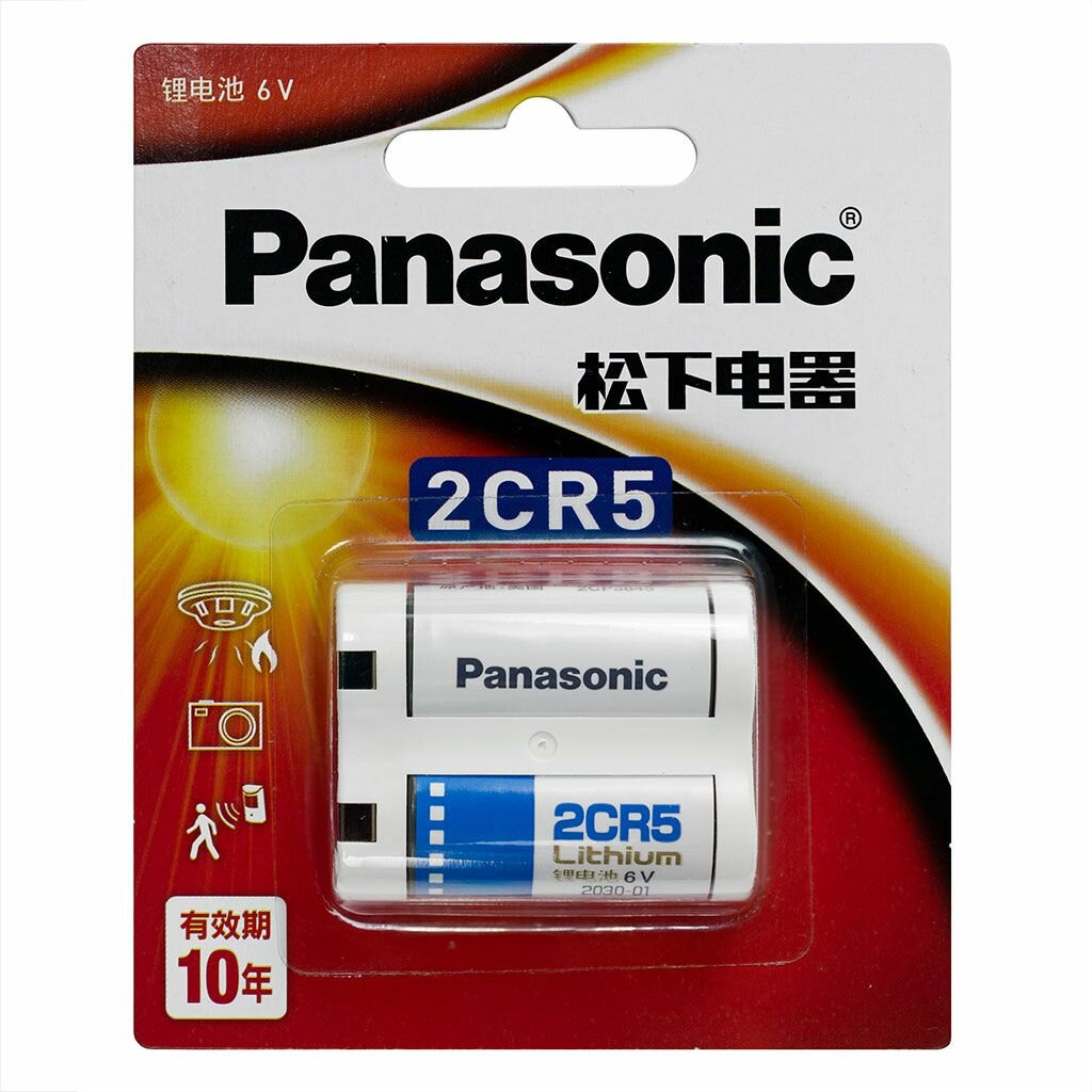 Батарейка для фото PANASONIC Lithium 2CR5 BL-1 , DL245 (6V)