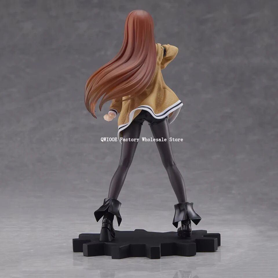 Оригинальная подлинная TAITO Steins Gate 18 см Makise Kurisu ПВХ модель куклы игрушка подарочные фигурки хобби дропшиппинг, Makise Kurisu, Унисекс — фото 1