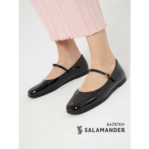 фото Балетки salamander, размер 40, черный