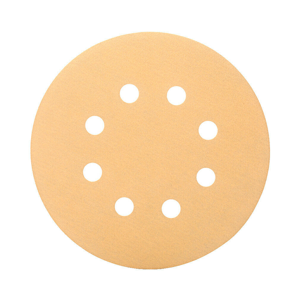 Диск шлифовальный КМ Gold d125 мм P40 на липучку бумажная основа (5 шт.)