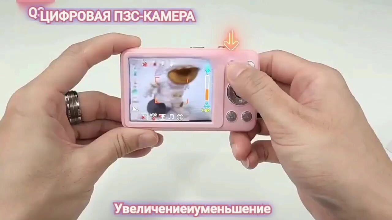 Мини цветной цифровой фотоаппарат Цифровой компактный фотоаппараты — фото 1
