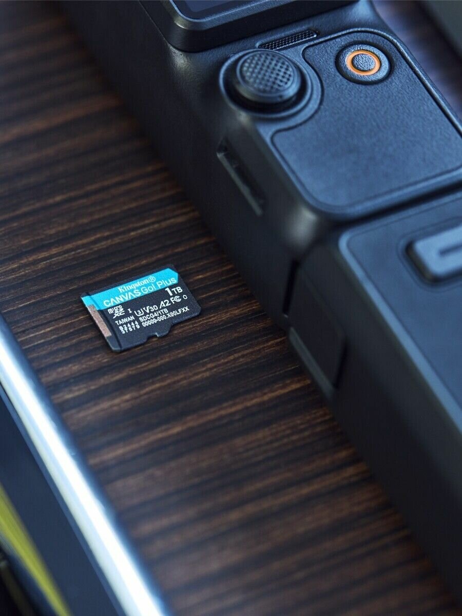 Карта памяти microSD 64 ГБ Kingston Canvas Go! Plus Gen.4 Class 10 (SDCG4/64GB) UHS-I U3 V30 A2 200 Мб/с, с SD-адаптером — фото 1