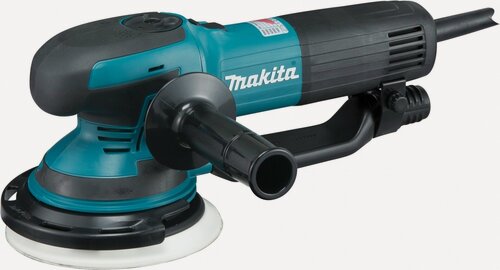 Изображение товара BO6050J Makita Шлифмашина эксцентриковая, 750Вт, ф150мм,1600-6800об\м, ампл-5.5мм,2.6кг, кор, пл пуск,3Ш