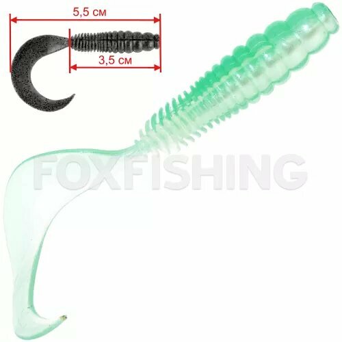 Силиконовая приманка Pontoon 21 Homunculures Pillo 2.25 №439 5.6см. 7шт.