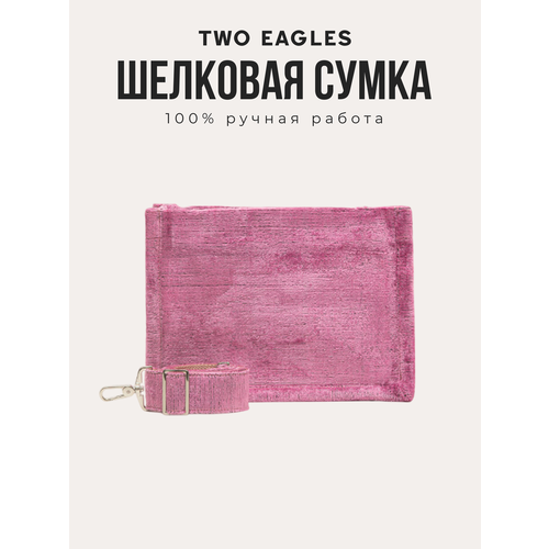 фото Сумка кросс-боди two eagles, розовый