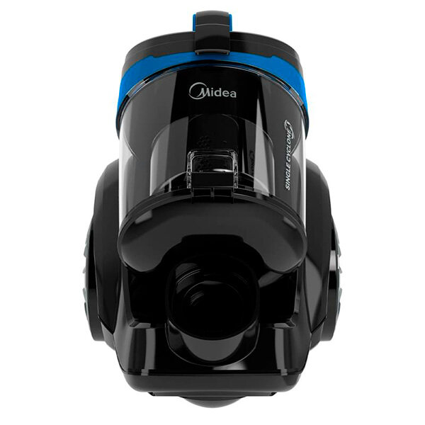 Напольный пылесос с контейнером для дома Midea 13L (B), 1200 Вт, 2 л, с телескопической трубкой, эргономичной ручкой, синий — фото 1