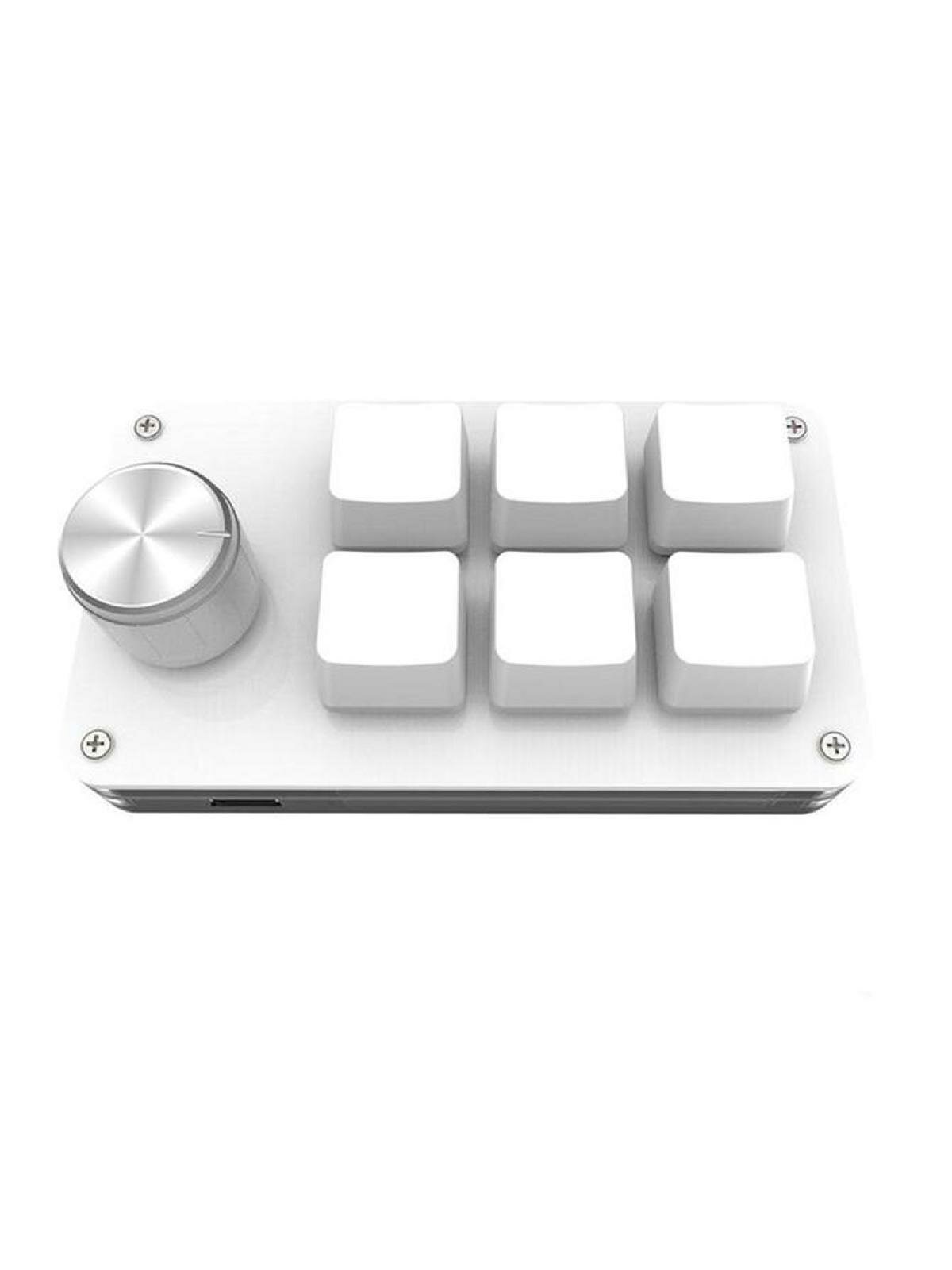 Custom Programming Macro Knob Keyboard 6 Keys Copy Paste Mini Button ForPhotoshop Gaming Keypad Mechanical Keyboard