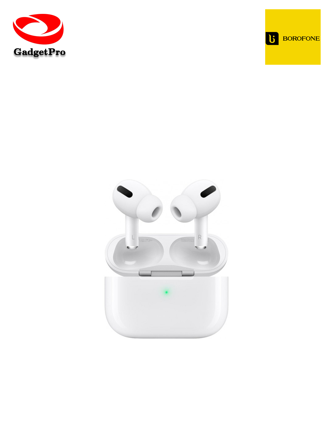 Беспроводные TWS наушники Borofone BW80 Pro: отличное звучание, Bluetooth 5.3, современный дизайн.