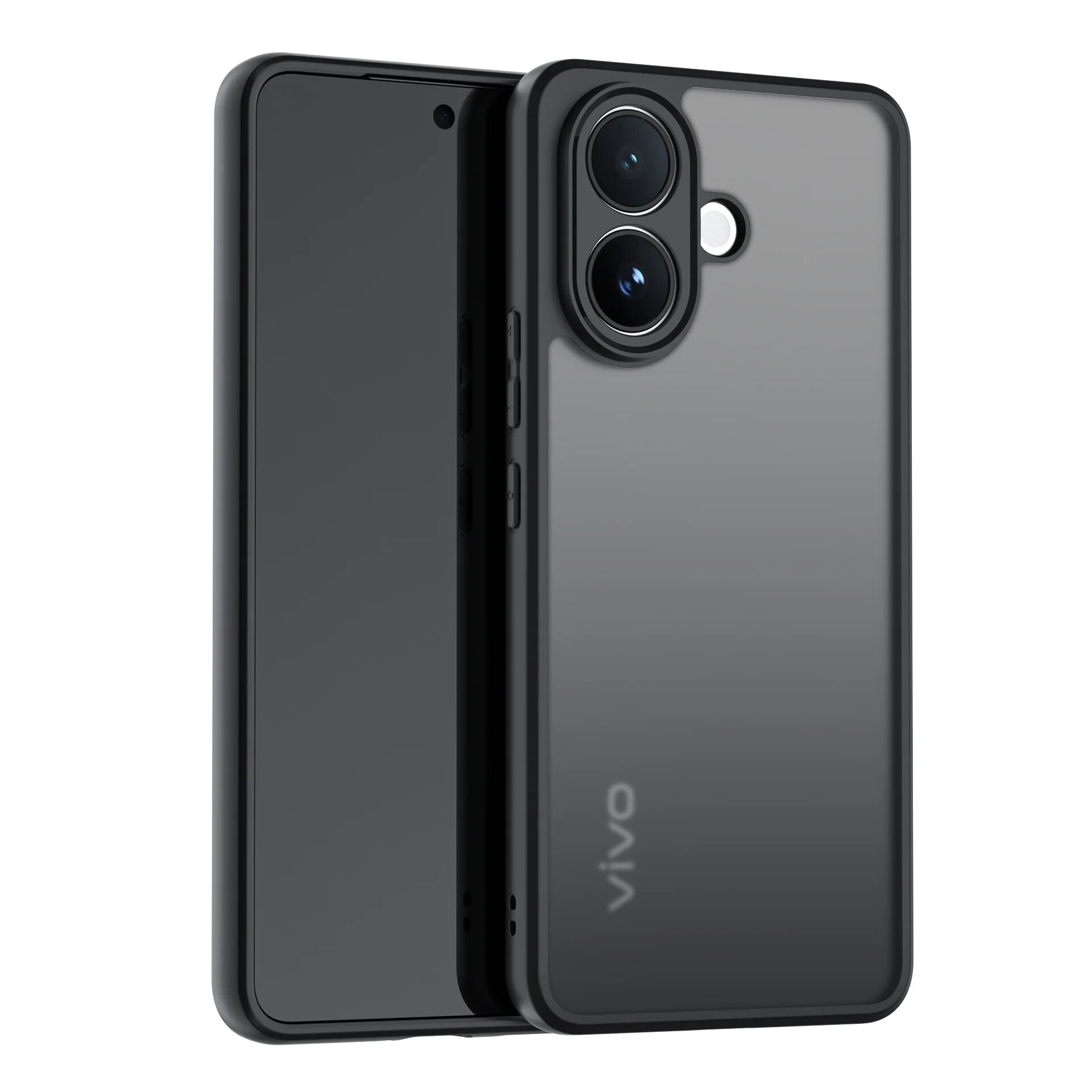 Для vivo V60 Lite Чехол для vivo V60 Lite 5G Чехол из ТПУ Противоударный Black, For vivo V60 Lite 5G