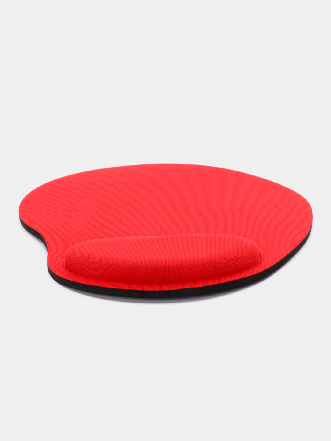 Коврик для компьютерной мыши с подставкой для запястья, круглый — фото 1