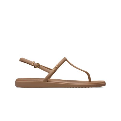 фото Сандалии crocs women's miami thong flip, размер w7 us, коричневый