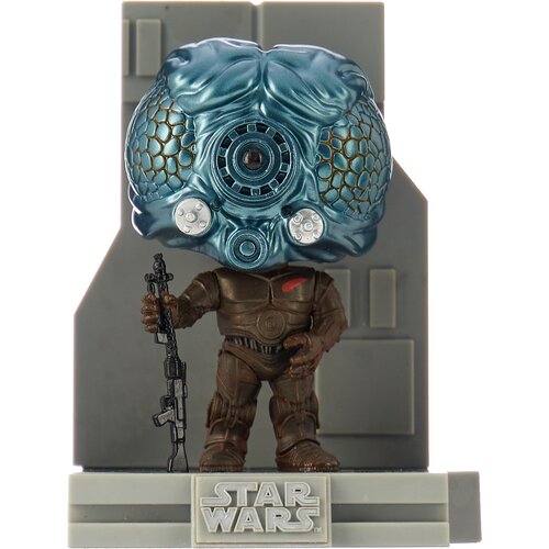 Фигурка Funko POP! Deluxe Bobble Star Wars SW Bounty Hunters 4-LOM (MT) (Exc) 56107 фигурка funko pop deluxe star wars bounty hunters collection dengar exc