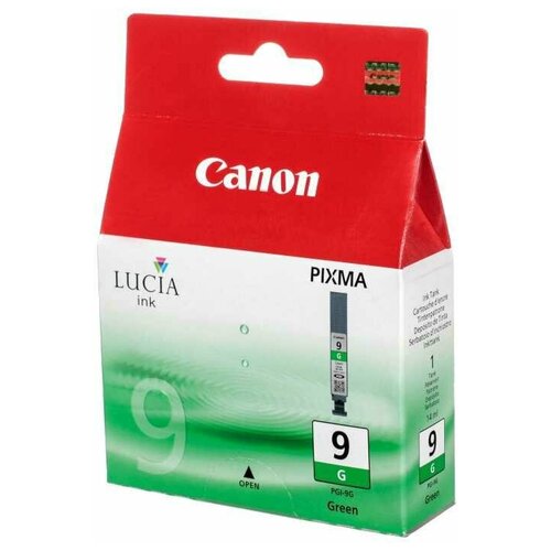 картридж canon 9 красный pgi 9r совместимый 1040b001 canon pixma ix7000 mx7600 pro9500 mark ii Картридж Canon PGI-9G (1041B001), 900 стр, зеленый