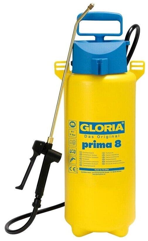 Напорный опрыскиватель GLORIA Prima 8