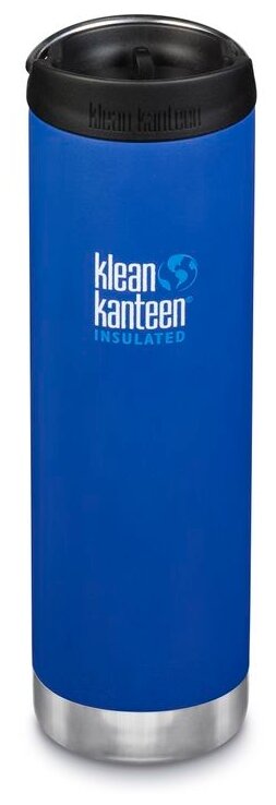 Термокружка Klean Kanteen TKWide Cafe Cap, Deep Surf, 592 мл