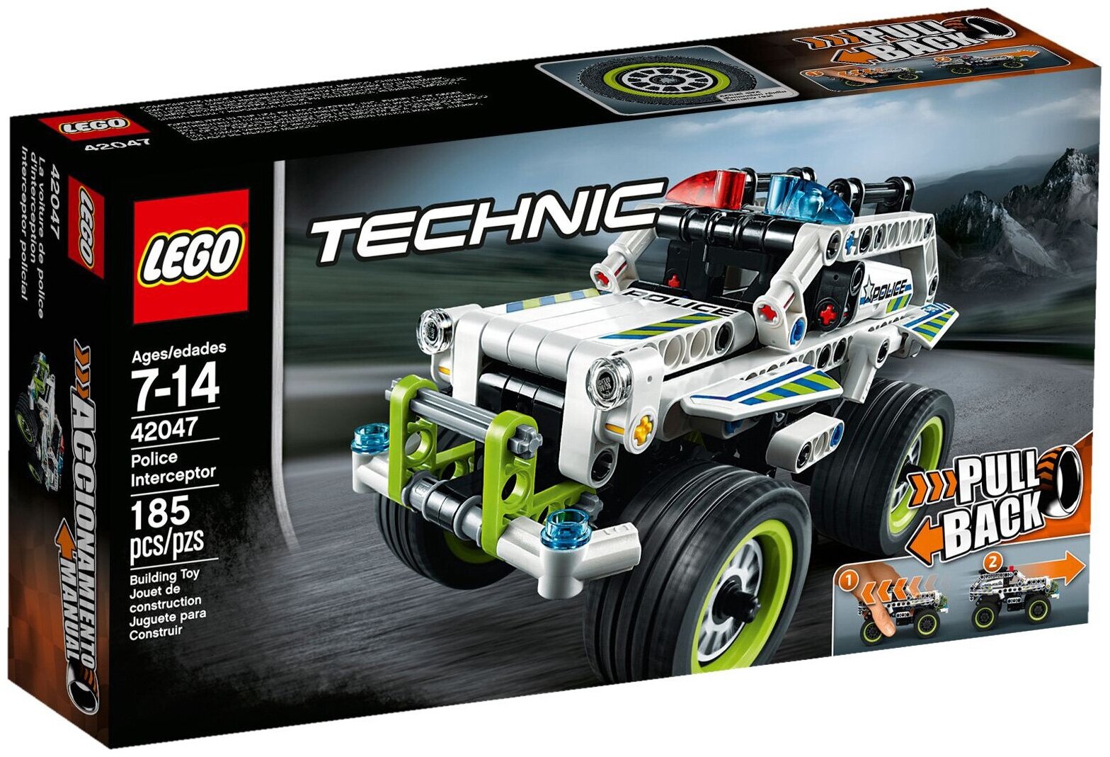 Конструктор LEGO Technic 42047 Полицейский перехватчик