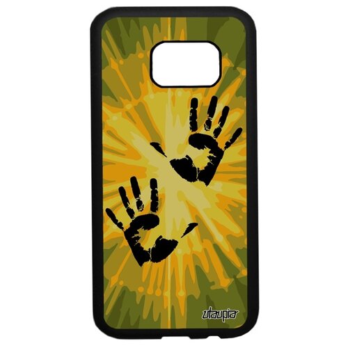 фото Чехол для телефона samsung galaxy s7, "отпечаток ладони" рука rasta utaupia