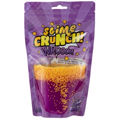 Slime Слайм Crunch-slime WROOM, с ароматом фейхоа, 200 г