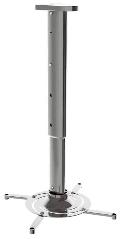 Cactus CS-VM-PR05L-AL серебристый Кронштейн для проектора макс.10кг настенный и потолочный поворот