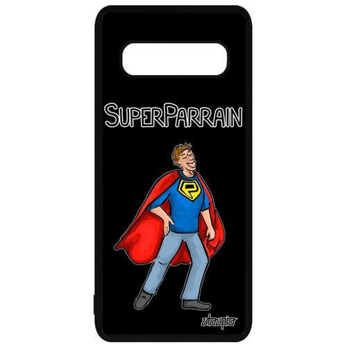 фото Чехол на мобильный galaxy s10 plus, "суперкрестный" смешной рисунок utaupia