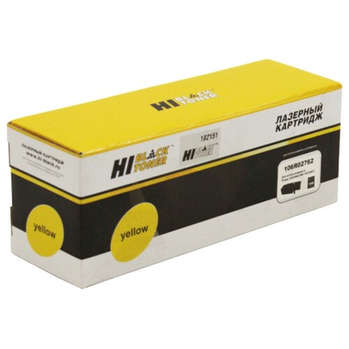 Картридж Hi-Black HB-106R02762, 1000 стр, желтый картридж nv print совместимый 106r02762 для xerox phaser 6020 6022 workcentre 6025 6027 1000k желтый 43046