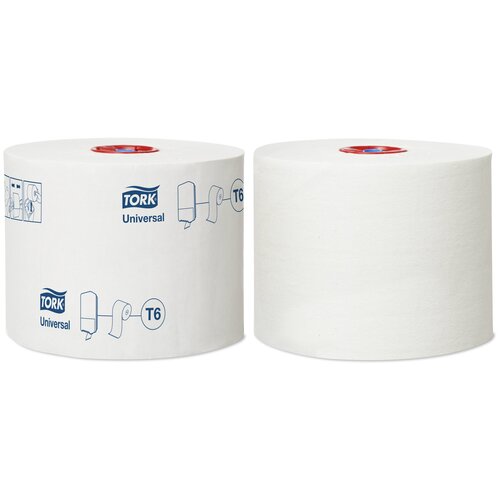 Туалетная бумага TORK Universal 127540 6 рул., белый, без запаха туалетная бумага tork premium 127520 27 рул белый без запаха