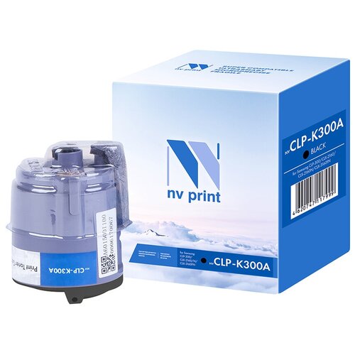 Картридж NV Print CLP-K300A Samsung, 2000 стр, черный clp c350a совместимый картридж nv print для samsung clp 350 350n 351 2000 стр cyan