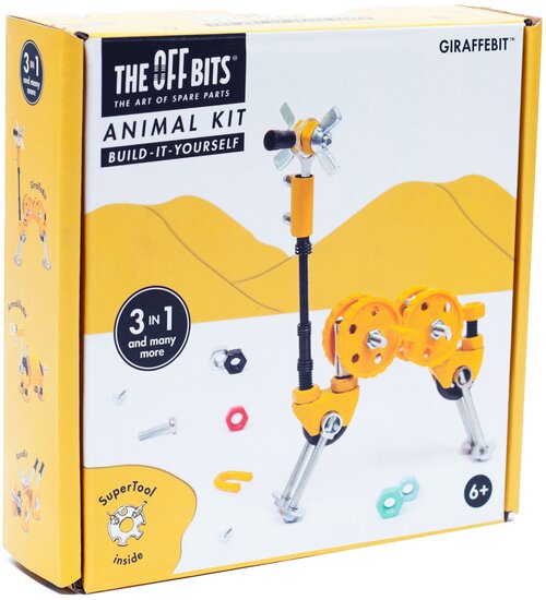 Конструктор The Offbits Animal Kit AN0005 GiraffeBit, 50 дет.