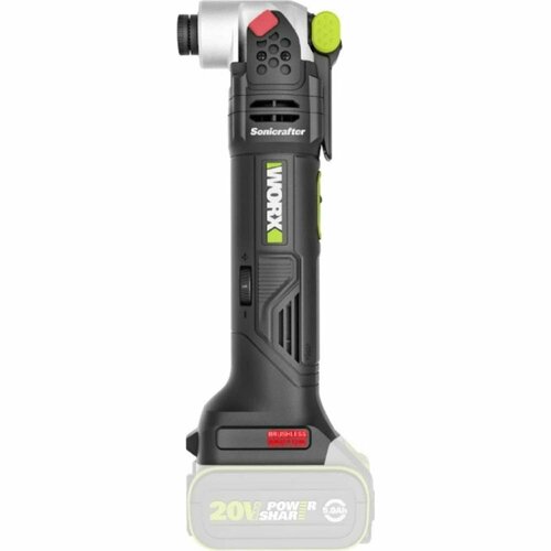 WORX Professional Реноватор аккумуляторный бесщеточный WU690.1, 20В, 2Ач х2, ЗУ 1,2А WU690.1 перфоратор аккумуляторный бесщеточный worx wx381 9 20в без акб и зу коробка