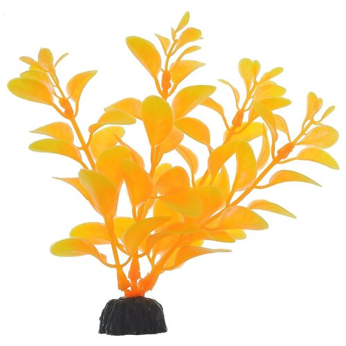 Растение для аквариума пластиковое Barbus Plant 012/10 Людвигия ярко-желтая 10 см (1 шт)