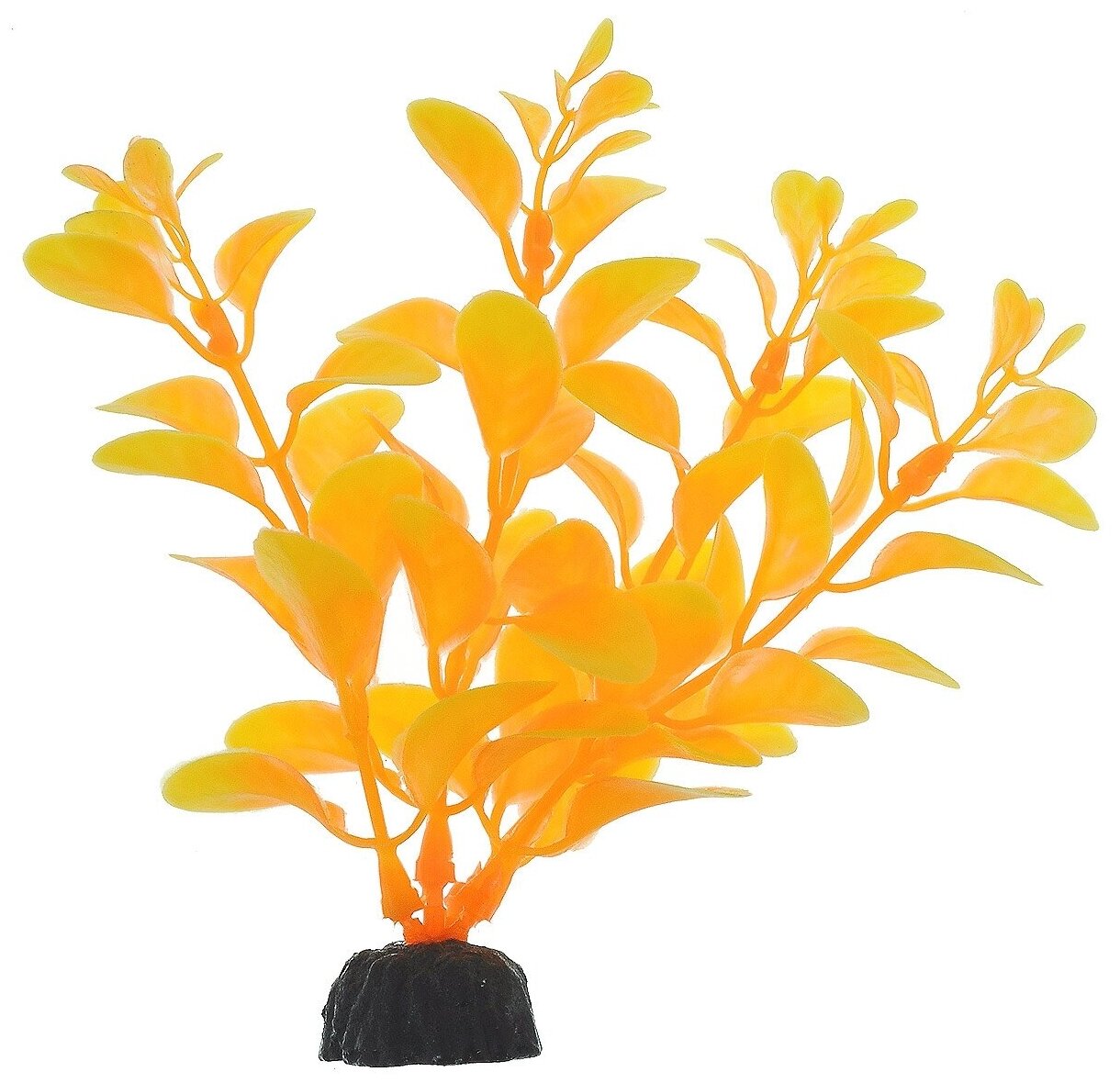 Растение для аквариума пластиковое Barbus Plant 012/10 Людвигия ярко-желтая 10 см (1 шт)