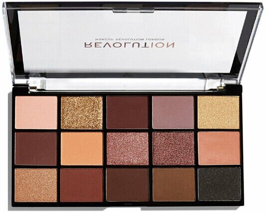 Палетка теней для век Makeup Revolution Re-Loaded Palette Velvet Rose 15*1,1 г