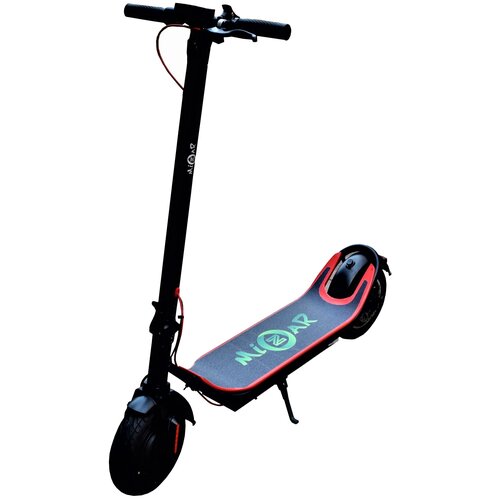 Электросамокат Mizar Glock, до 150 кг, черный/красный