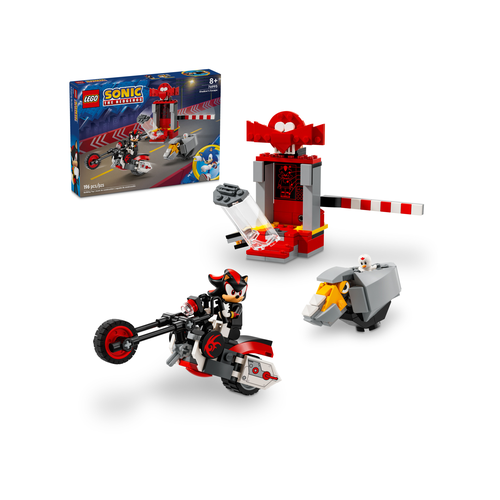 lego sonic the hedgehog набор остров спасения животных эми из 6 фигурок LEGO Sonic the Hedgehog 76995 Shadow the Hedgehog Escape, 196 дет.