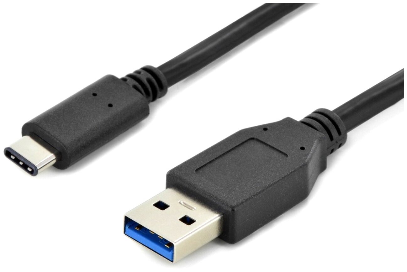 Кабель 5bites USB - USB Type-C (TC302-05), 0.5 м, черный - фото №1
