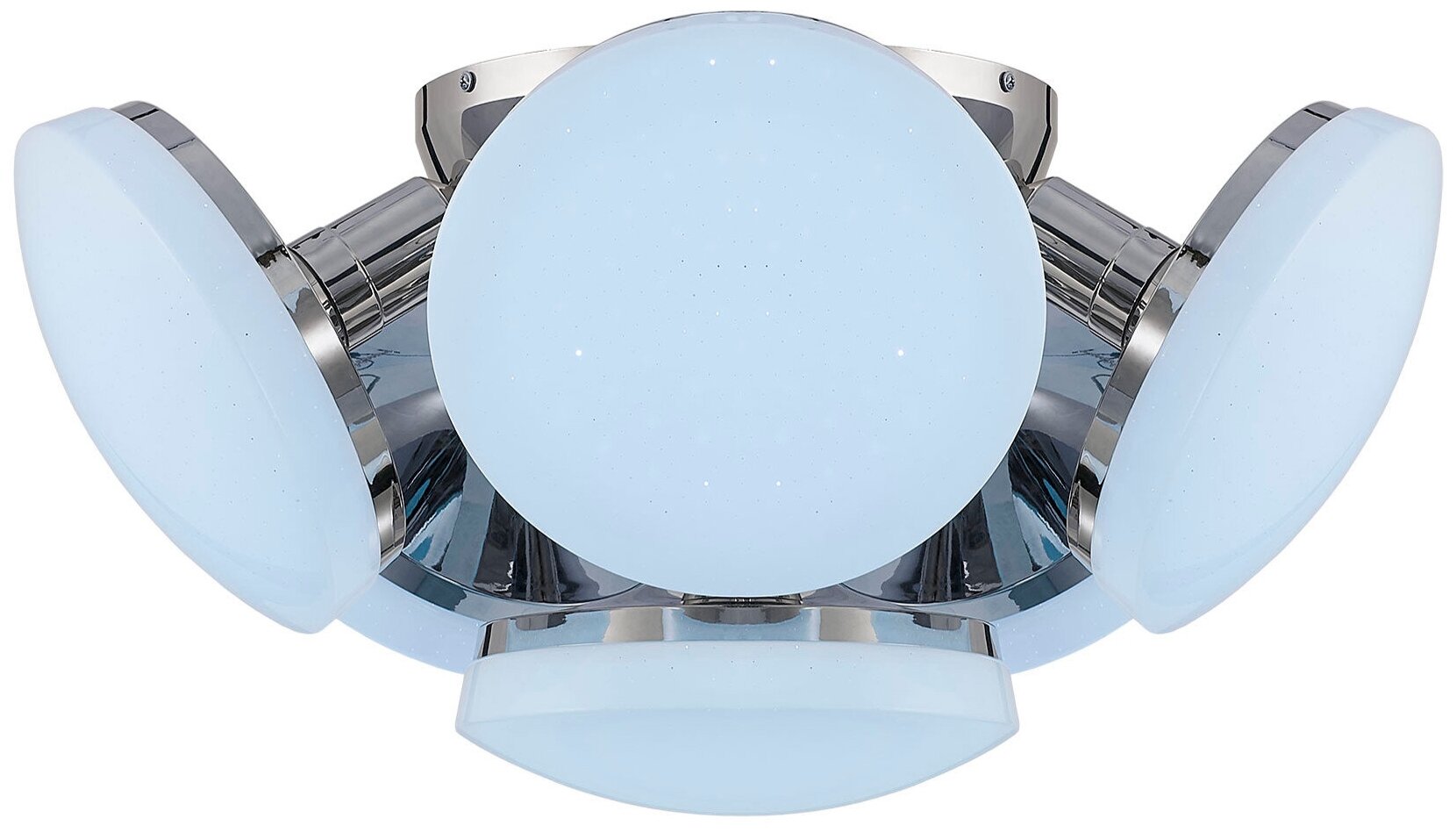 Люстра потолочная Светодиодный Citilux Тамбо хром CL716161Nz - фото №15