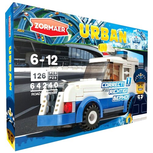 Конструктор Zormaer Urban 64240 Дорожный страж, 126 дет.