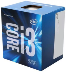 Процессор Intel Core i3-6300 Skylake LGA1151, 2 x 3800 МГц, BOX