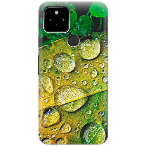 фото Re:pa накладка transparent для google pixel 5 с принтом "после дождя"